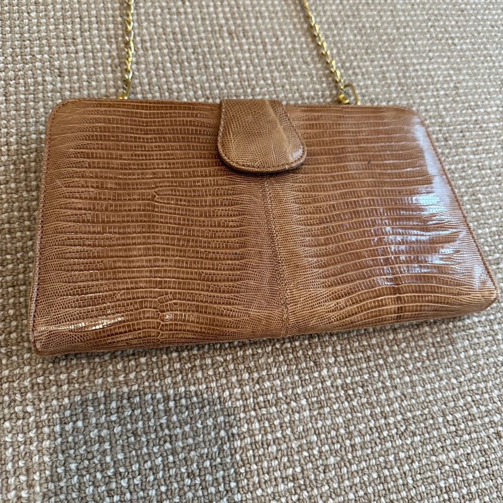 Bruno Magli bag with gold chain strap